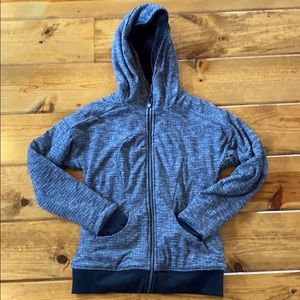 Lululemon reversible zip hooded jacket. Size 6.
